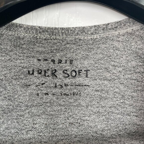 TORRID SUPER SOFT OPEN CARDIGAN PLUS SIZE L RAYON/POLY/SPANDEX GRAY COZY - Picture 4 of 6